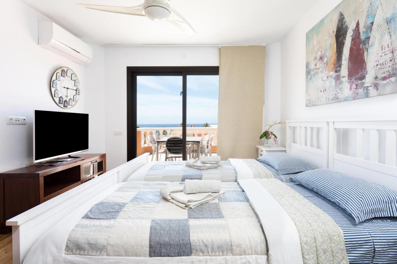 Exclusive Penthouse Playa Las Vistas 4 Close To The Sea And Beach, Aircondition For A Fee, Wifi, Terrace, Heated Pool Playa de las Américas Exterior foto
